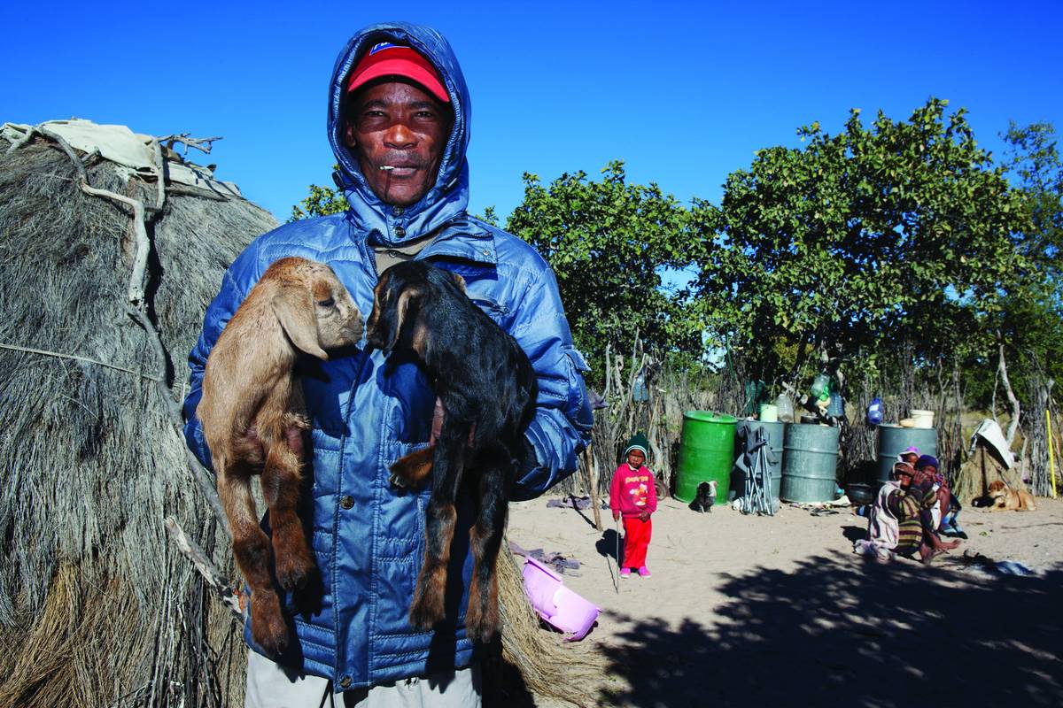 Signs of life, Molapo, Central Kalahari Game Reserve, Botswana, 2014