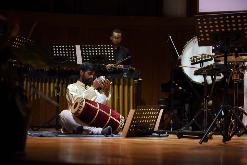 Members of the UCT Percussion Ensemble