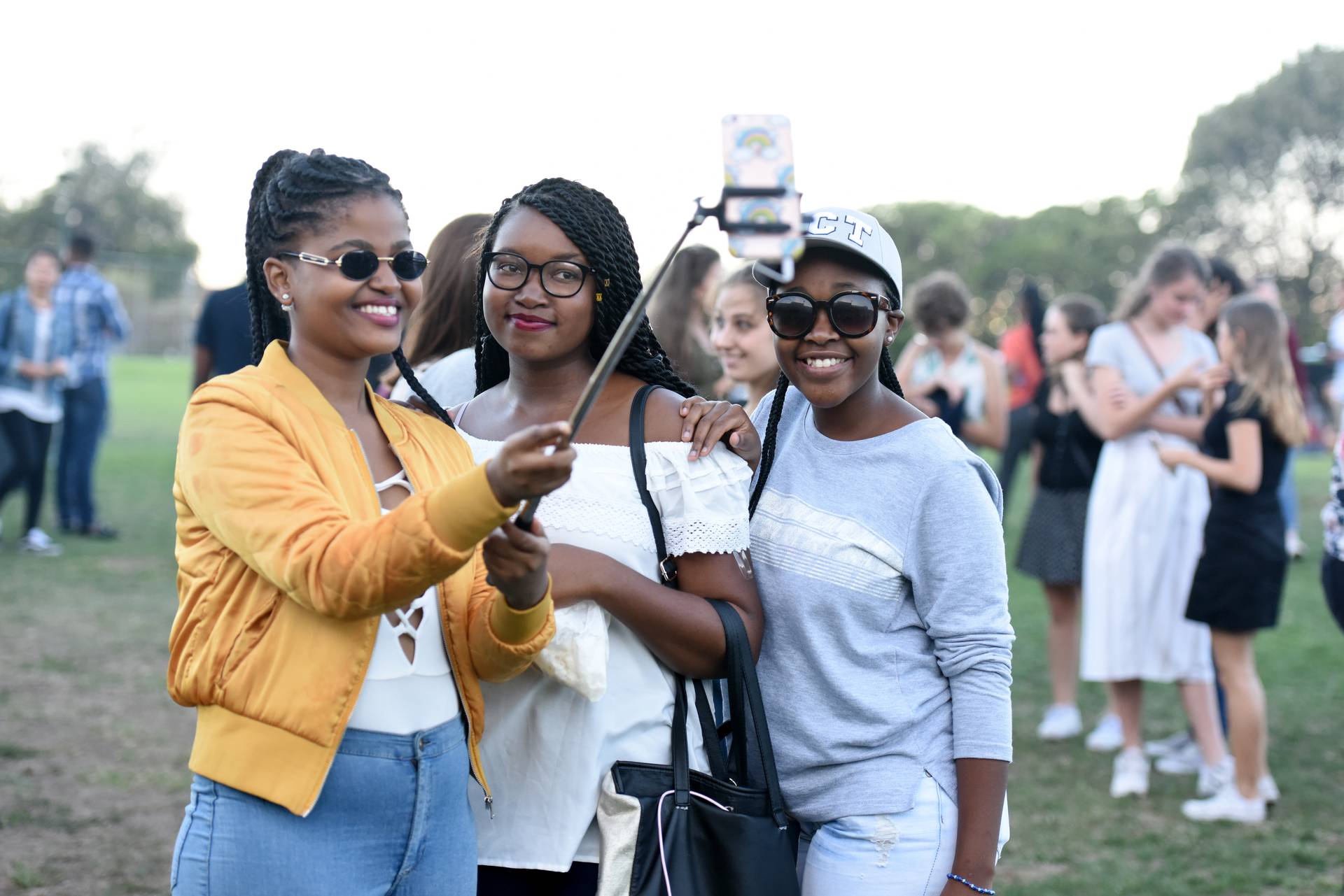 Selfies at the Fresher’s Braai.