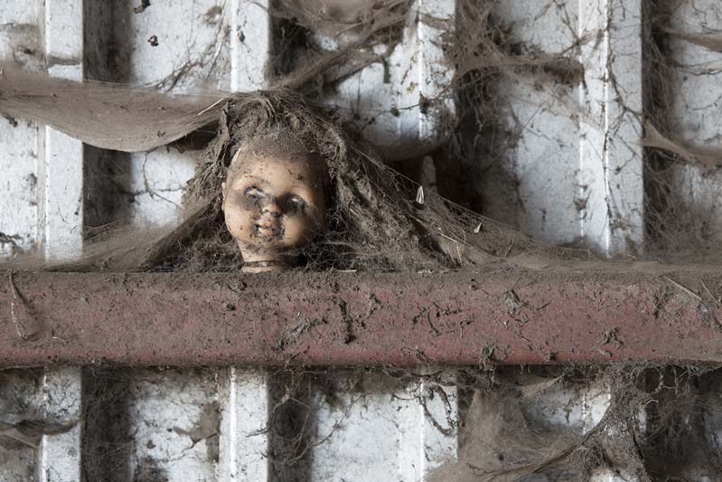 “I went to speak to some guys who work in a compost depot and the doll was just there on the wall, and it sort of just reflects, in my view, the innocent ‘scarred child’ that is so prominent in Philippi, due to the decades of conflict and strains of the people and the land. And it has been there for long. You can’t make a child sit still for a long time, but the doll has been sitting there for a long time.”