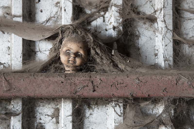 “I went to speak to some guys who work in a compost depot and the doll was just there on the wall, and it sort of just reflects, in my view, the innocent ‘scarred child’ that is so prominent in Philippi, due to the decades of conflict and strains of the people and the land. And it has been there for long. You can’t make a child sit still for a long time, but the doll has been sitting there for a long time.”