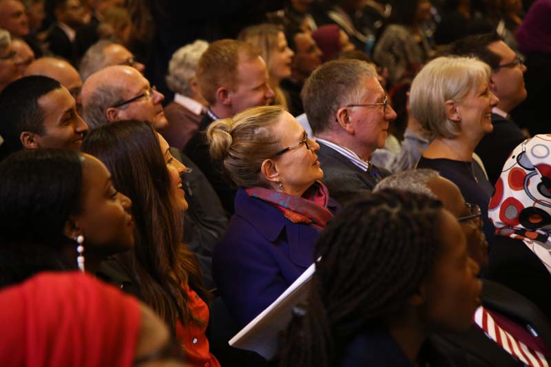 Western Cape Premier Helen Zille attended the ceremony in her private capacity.