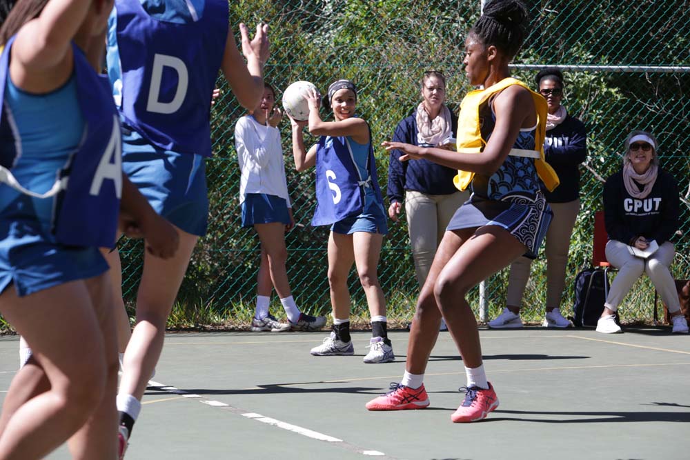 Skill and precision rule on the netball court during Inter-Varsity 2018.