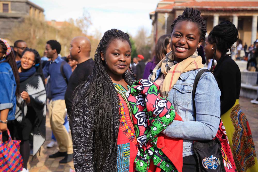 Africa Day food stands brought smiles to many faces in 2016.