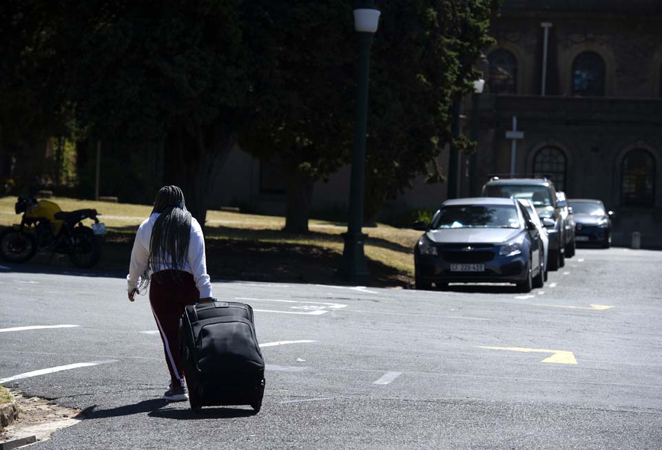 Many students left not knowing when they would be able to return to campus.