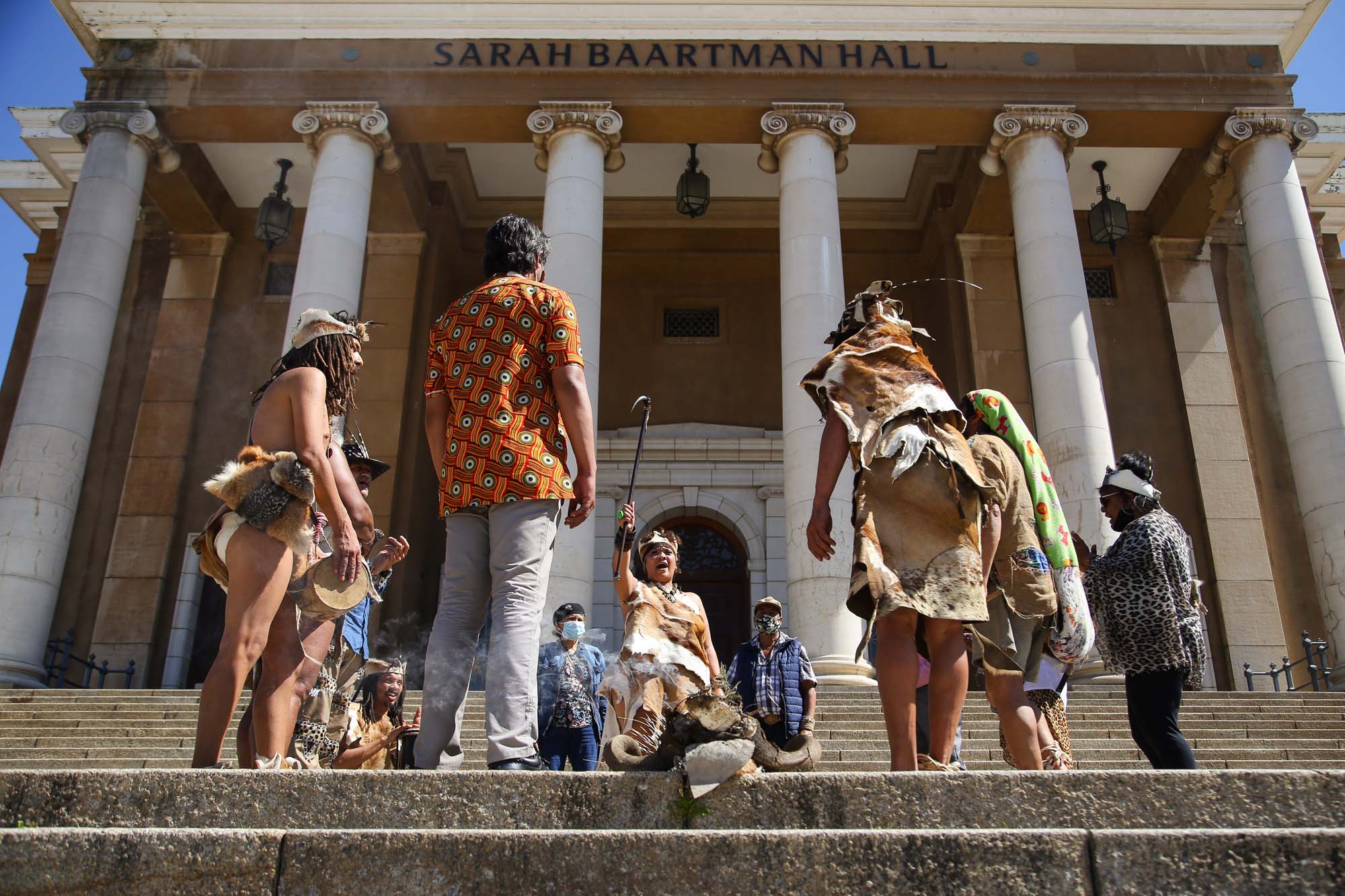 UCT Cleansing Ceremony and Acknowledgement of Land took place on middle and upper campus on 9 September 2021.