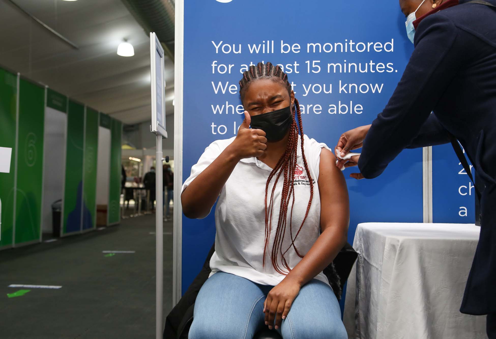 The UCT Community of Hope Vaccination Centre was launched at Forest Hill. Photos were taken on 30 August 2021.