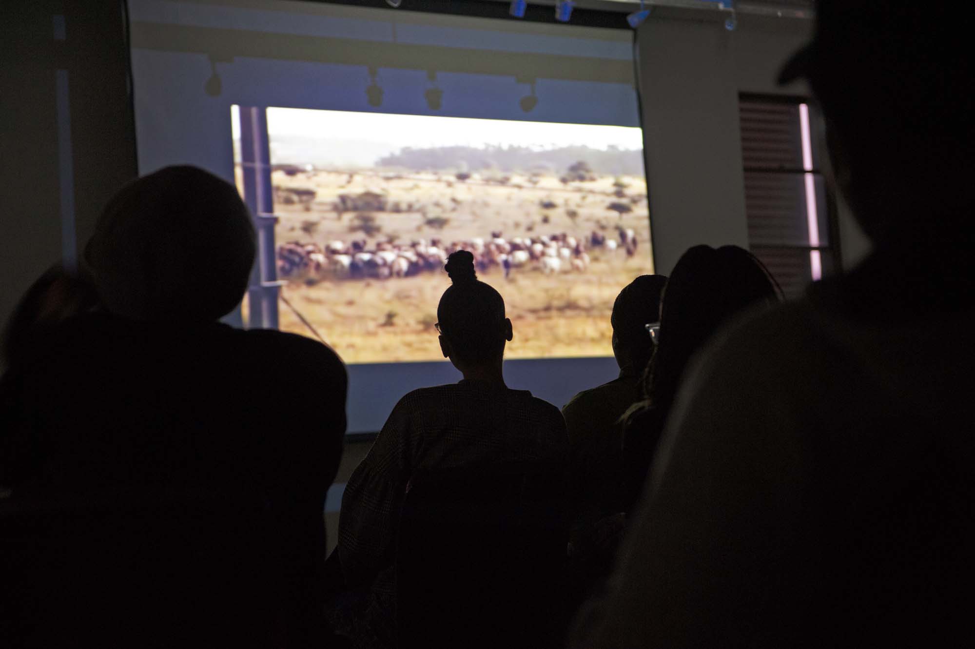 CAS Gallery hosted week-long events, which included a film screening of “Miners shot down” Commemorating the 10th year since the Marikana massacre. Photo Lerato Maduna.