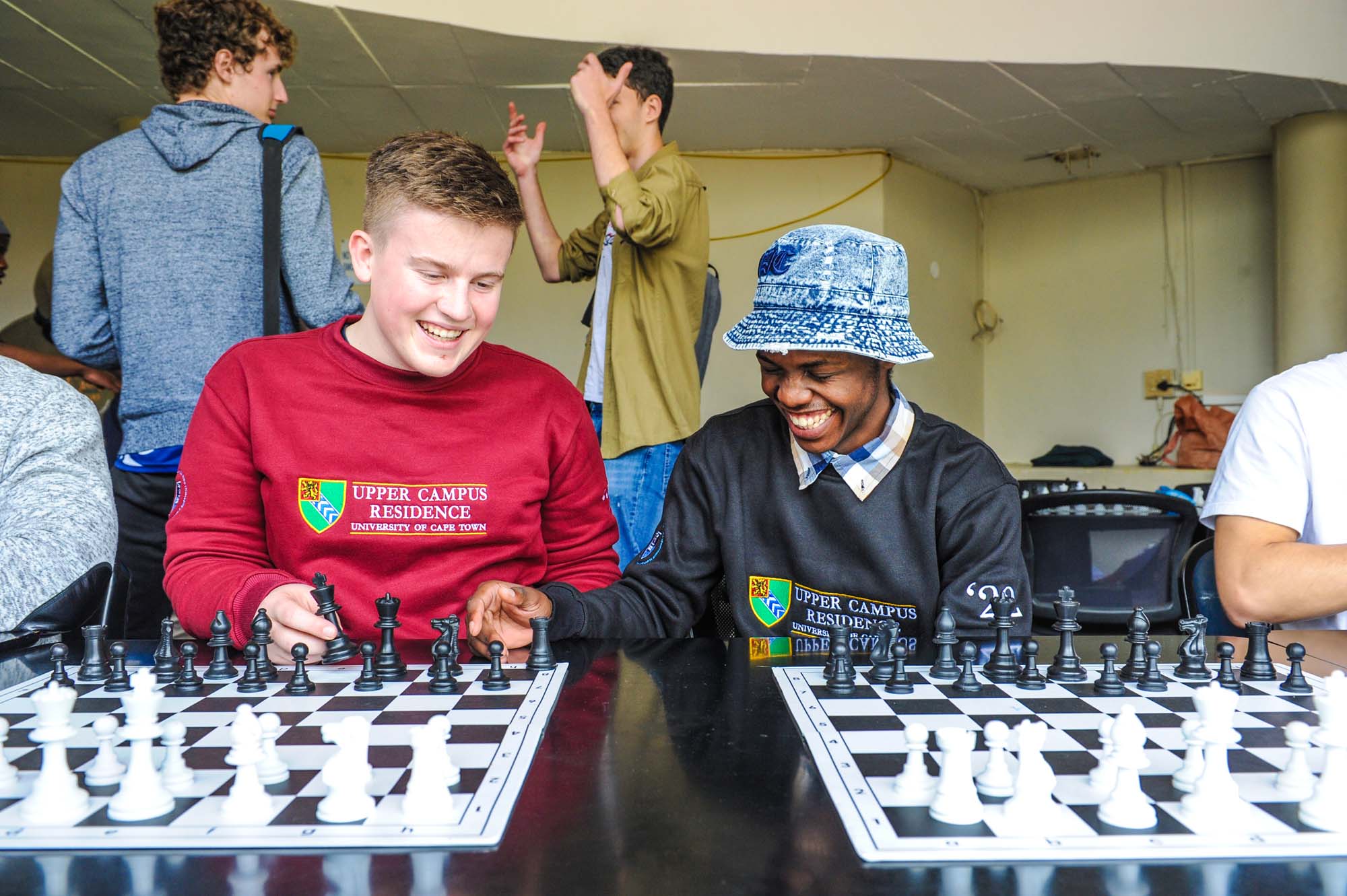 SRC sports day, soccer games, pool tournament, netball table tennis, card games, traditional game of izingedo, blind soccer. Photo Lerato Maduna.