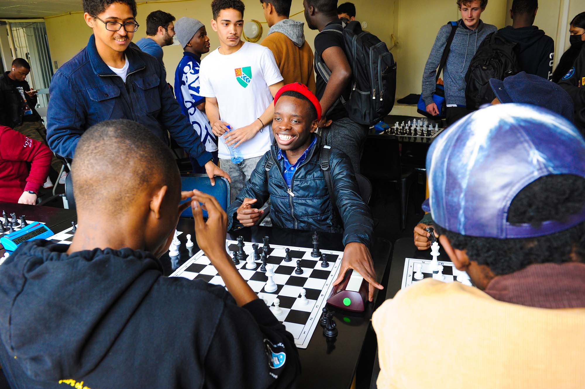 SRC sports day, soccer games, pool tournament, netball table tennis, card games, traditional game of izingedo, blind soccer. Photo Lerato Maduna.