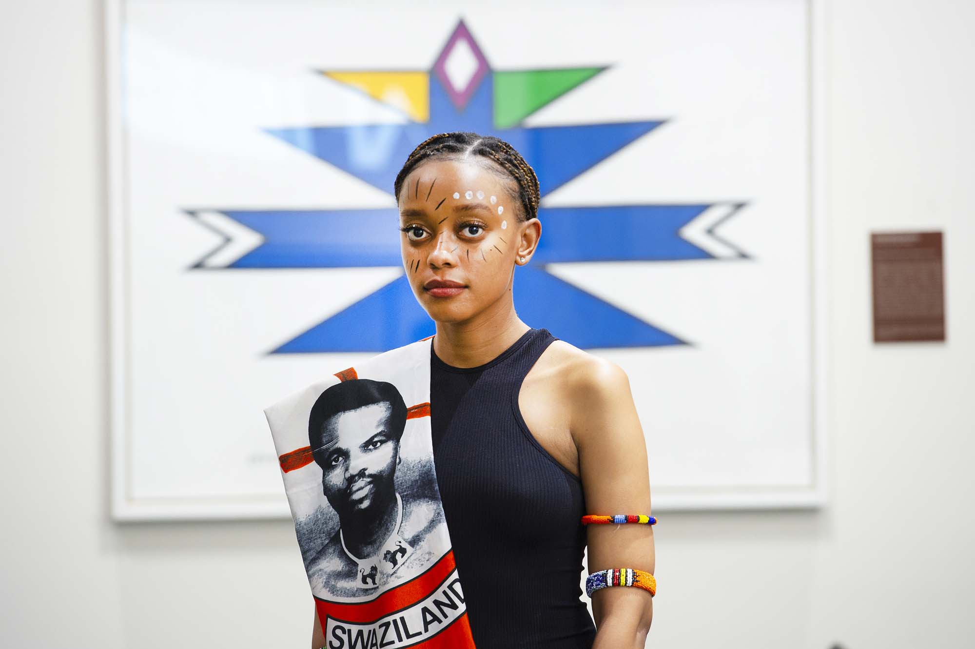 The 2022 SRC leadership held its Afrifund fashion fundraiser at the UCT GSB to raise funds for African International students in collaboration with Africa Fashion International. UCT Chancellor Dr Precious Moloi-Motsepe showed support by donating R3 Million to their fund. Photo Lerato Maduna.