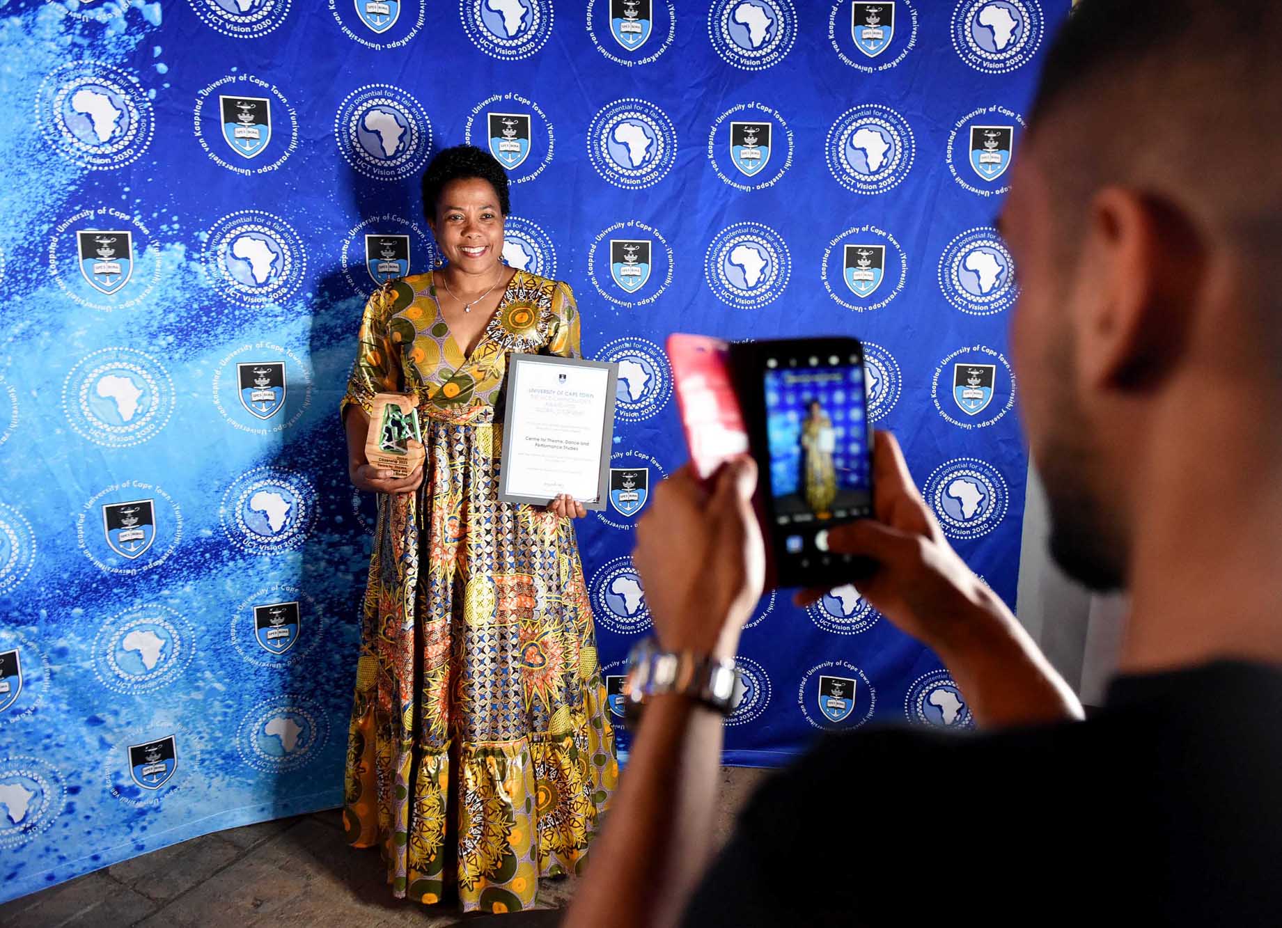 UCT honoured staff members during the annual awards evening held on 23 November.