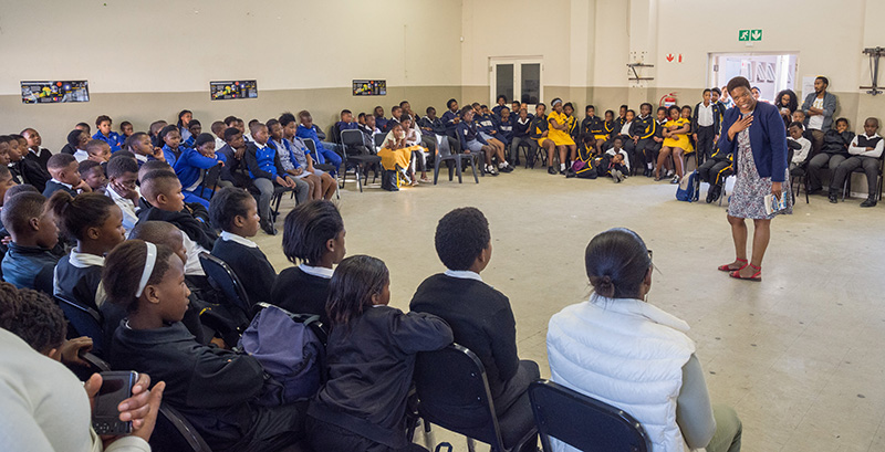 Book launch inspires budding scientists