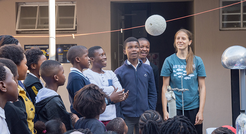 Book launch inspires budding scientists