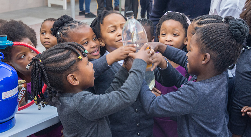 Book launch inspires budding scientists