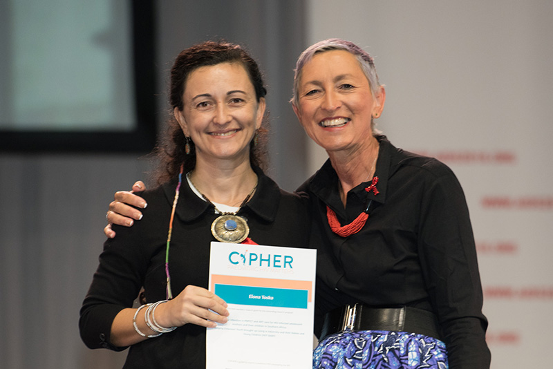 Dr Elona Toska and Prof Linda-Gail Bekker