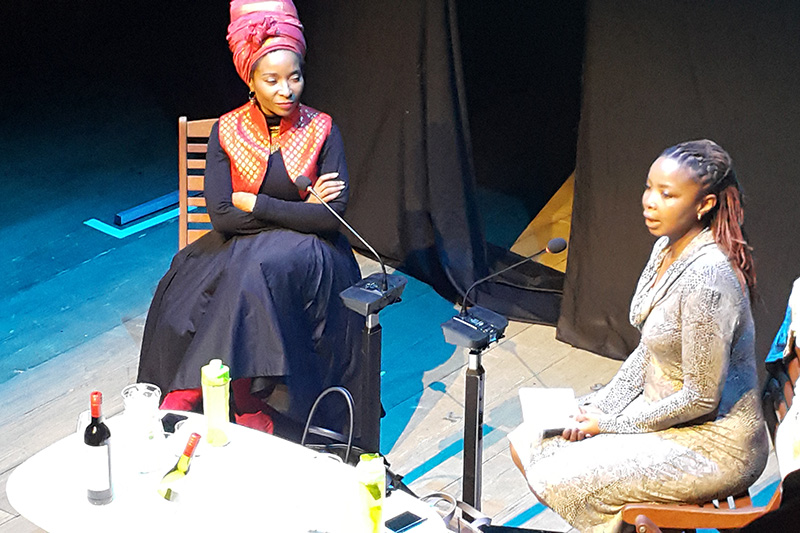 Prof Mamokgethi Phakeng in conversation with feminist author Prof Pumla Gqola