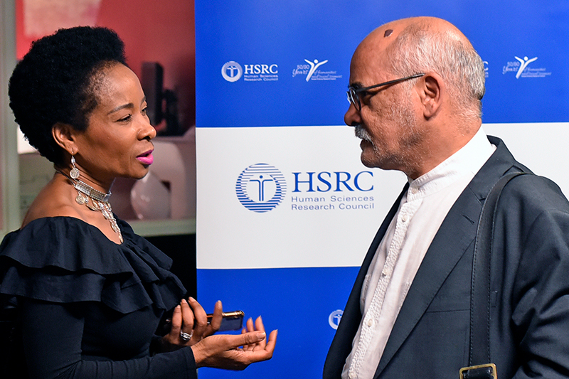 VC Prof Mamokgethi Phakeng catches up with Prof Crain Soudien