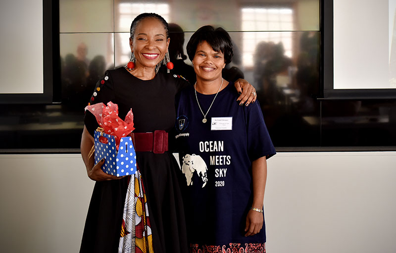 Inaugural oceanography symposium by and for students