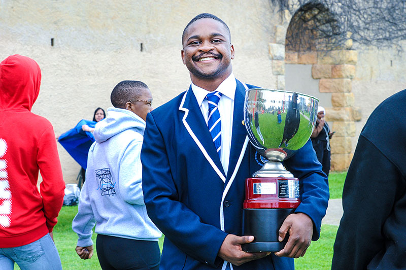 Ikey Tigers captain, Luthando Woji