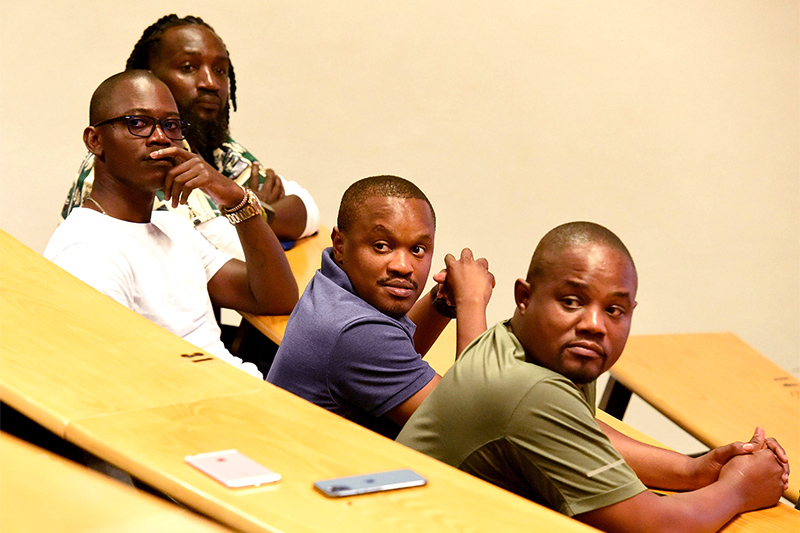 UCT Summer School attendees