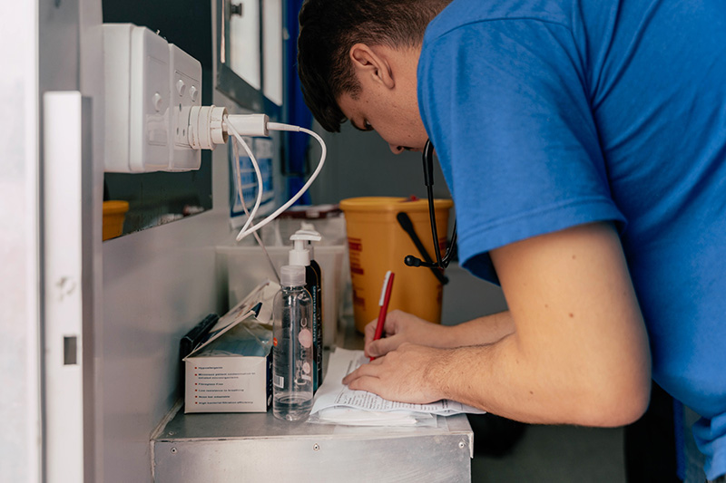 SHAWCO volunteer