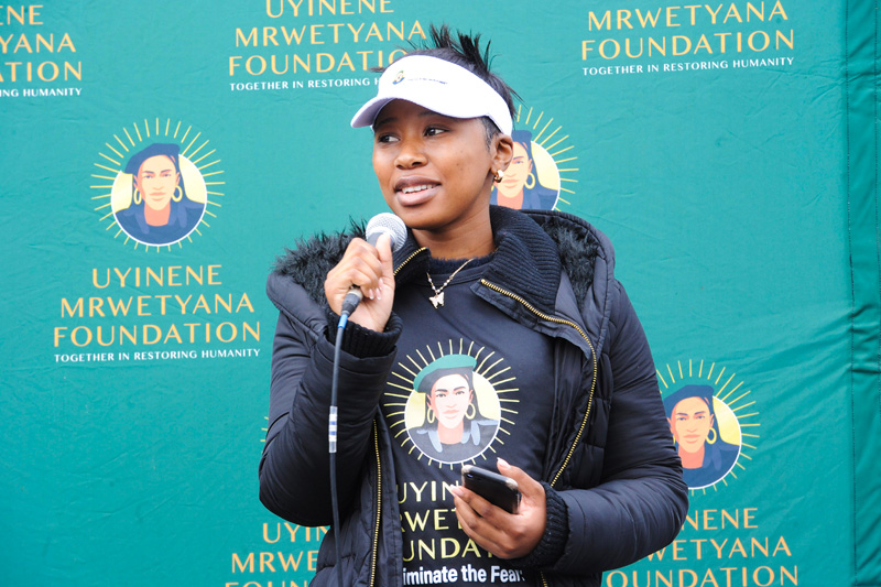Uyinene Mrwetyana Foundation Walk