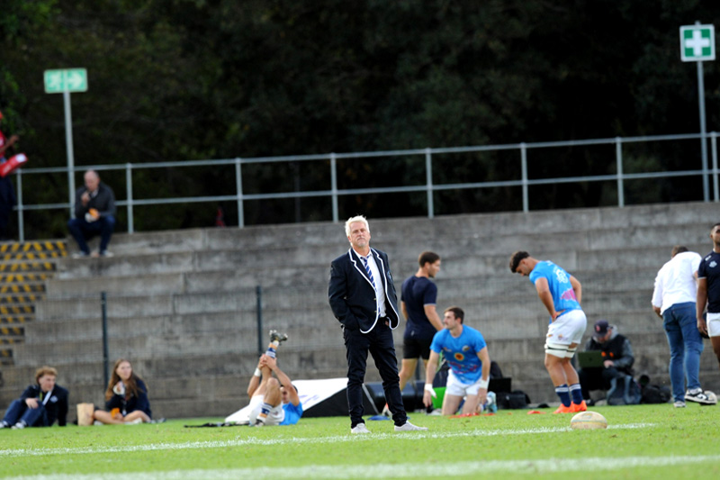 The Ikey Tigers coach, Robbie Fleck.