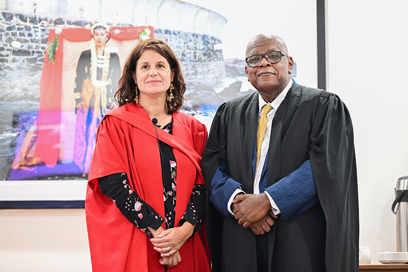 Prof Ursula Hoadley and Prof Jonathan Jansen