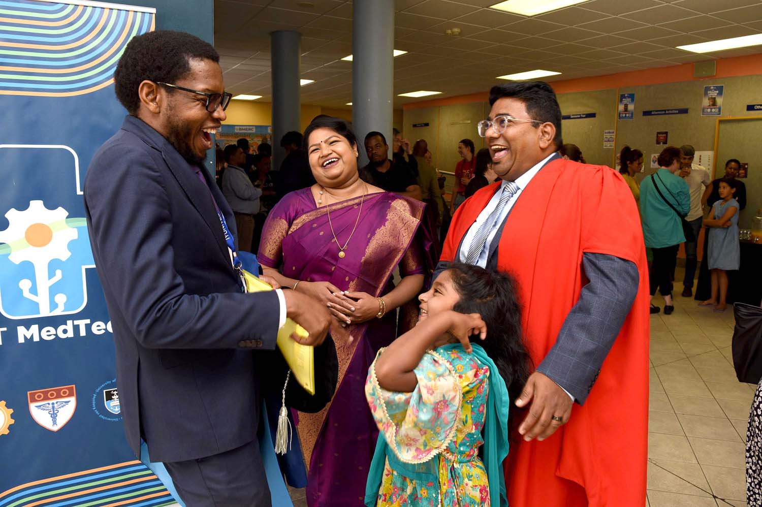 The VC attended Prof Sudesh Sivarasu’s inaugural lecture