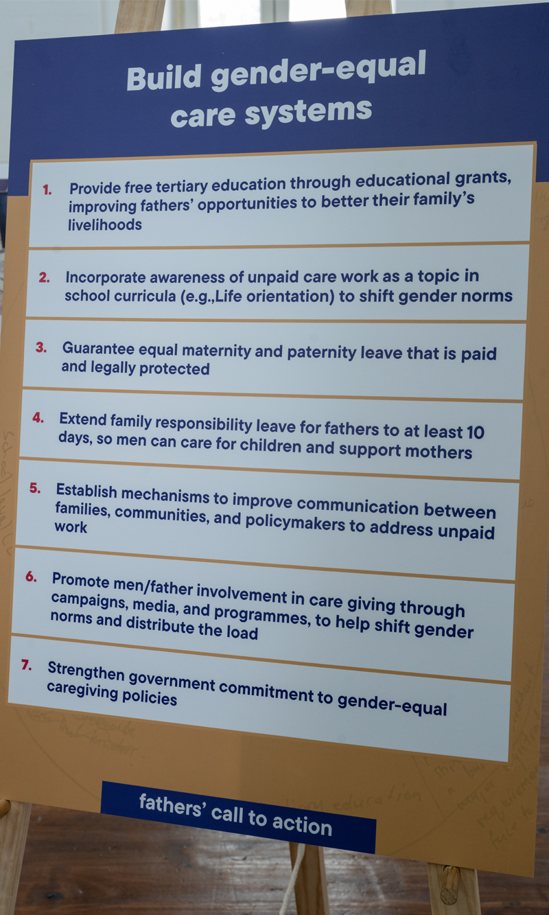 Fathers’ call to action
