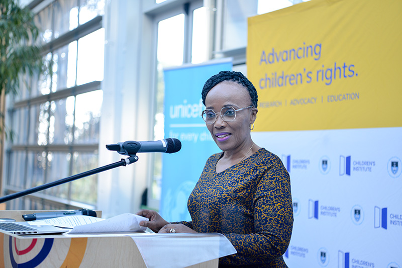 Minister in the Presidency for Women, Youth and Persons with Disabilities Sindisiwe Chikunga delivered the keynote address.