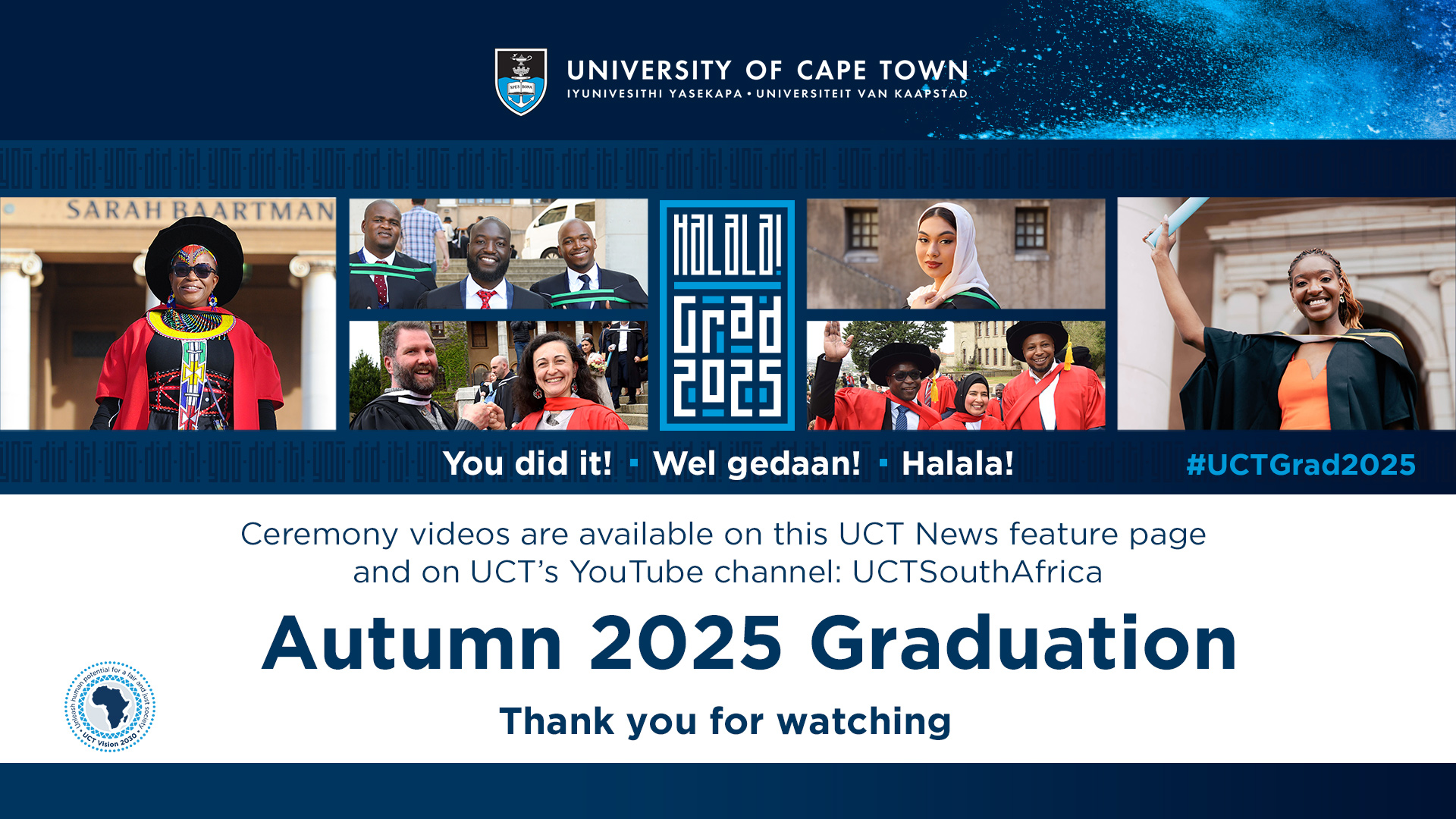 Autumn 2025 Graduation