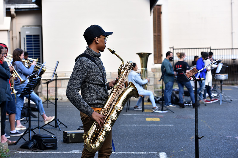 Students from the South African College of Music