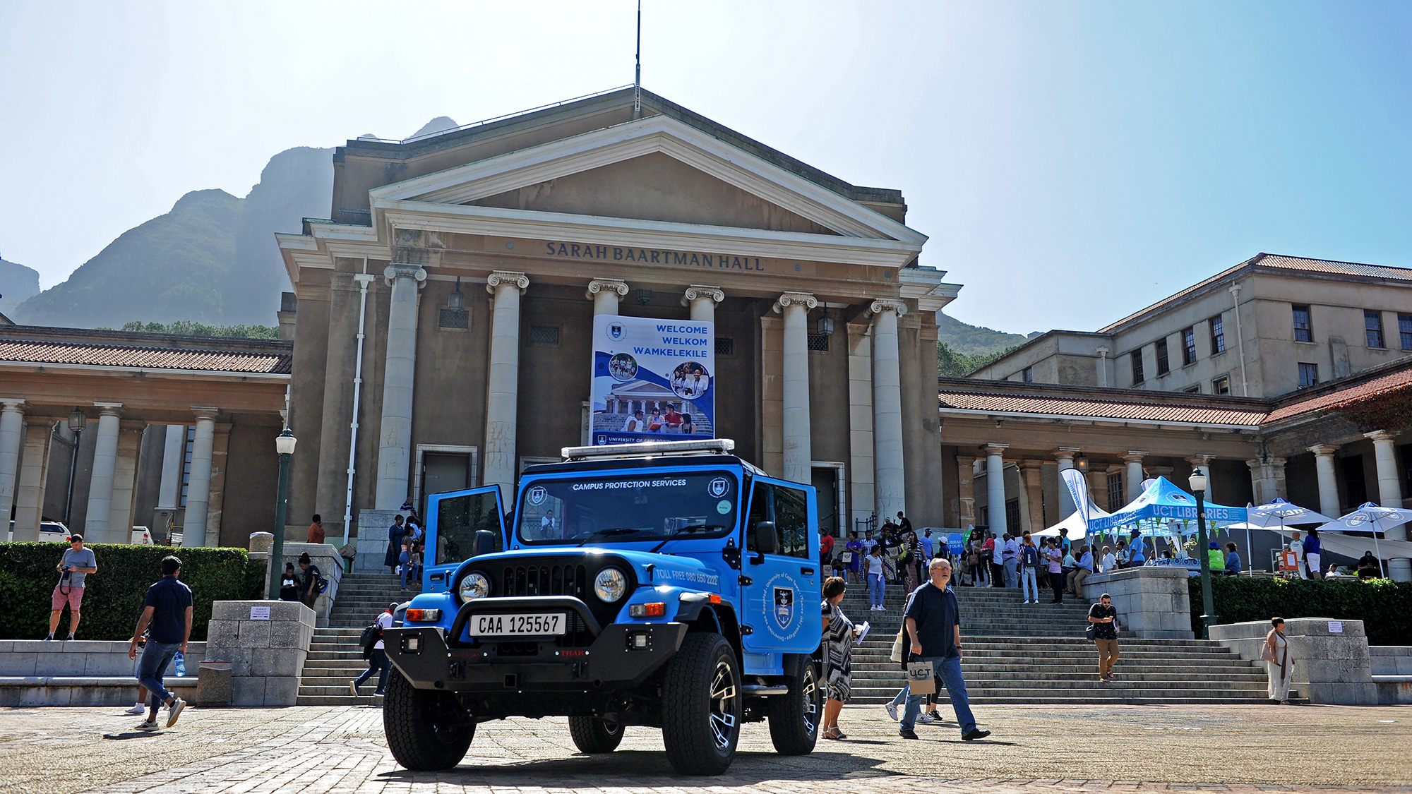 Campus Protection Services (CPS) oversees safety and security at UCT