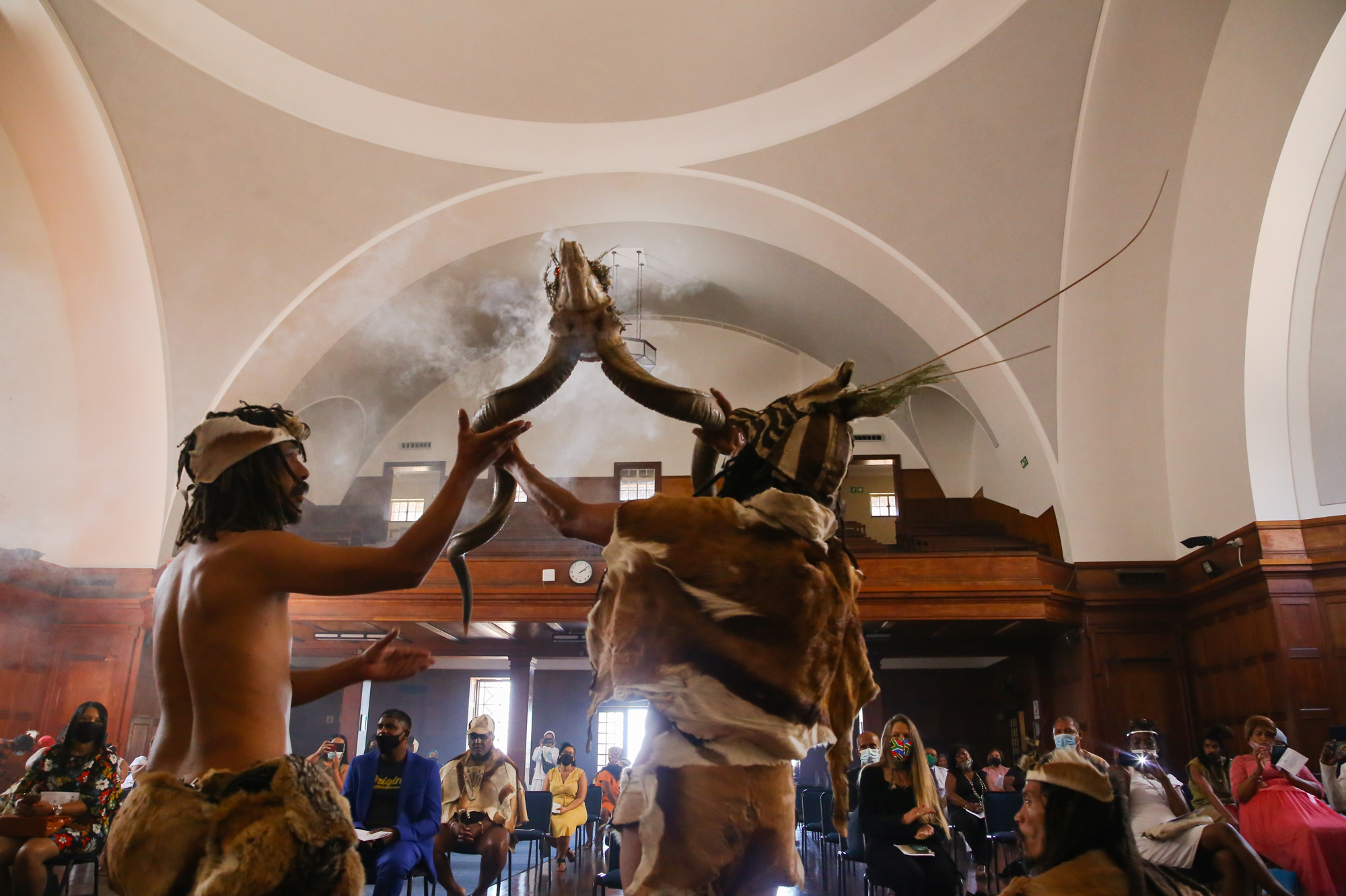 UCT San & Khoi Centre’s Short Language course Graduation Ceremony held at Sarah Baartman Hall.