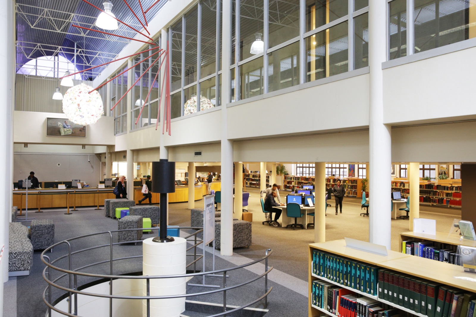 The Hub undergraduate space.