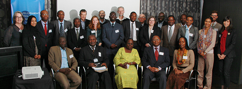 Representatives from the policy and academic community who met to discuss the HLP report. Photo DPRU/Liam Cornell.