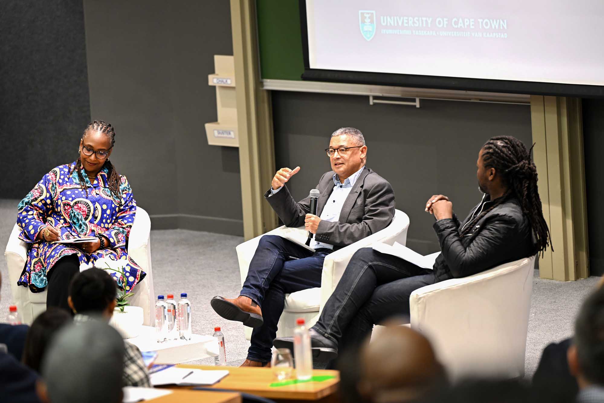 Prof Edgar Pieterse at the Collective Conversation event April 2025