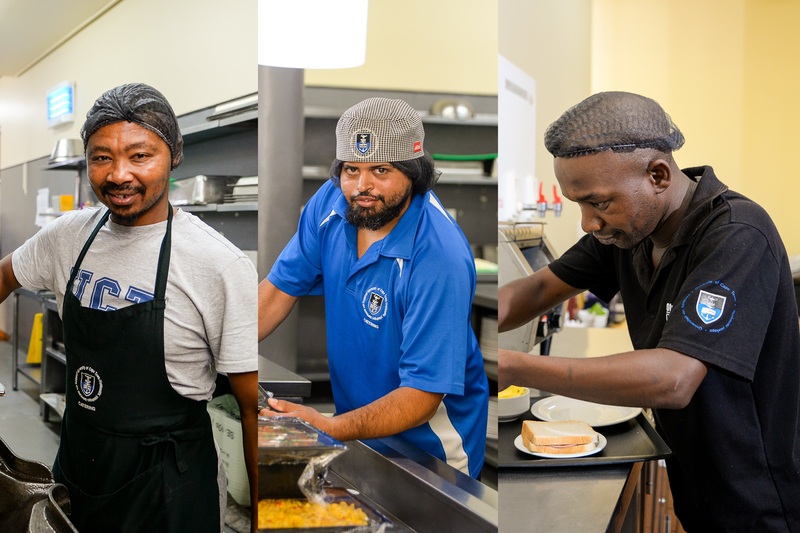 UCT News spoke to three food service assistants in the residence kitchens – all of whom are Deaf – to gain insight into a typical day in the kitchen. 