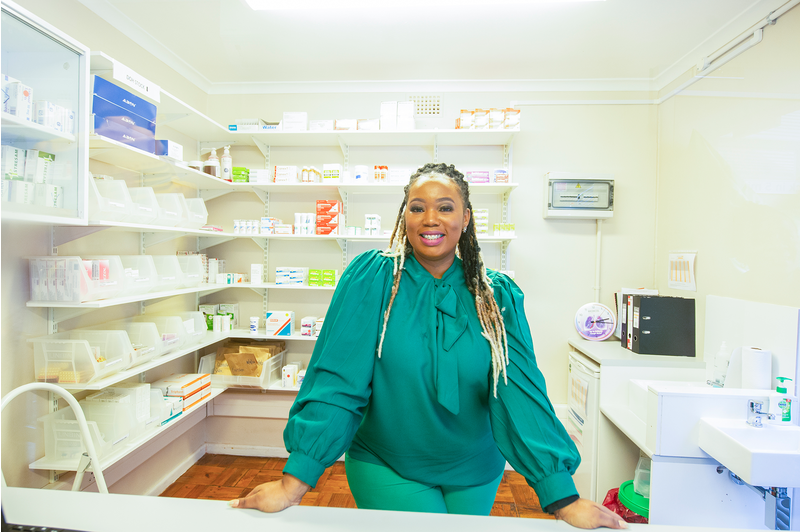 Pharmacy manager, Asanda Ndinisa.